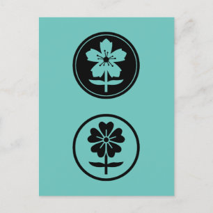 dos flores postcard