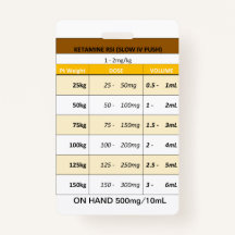 Dosing Quick RE: Etomidate and Ketamine for RSI