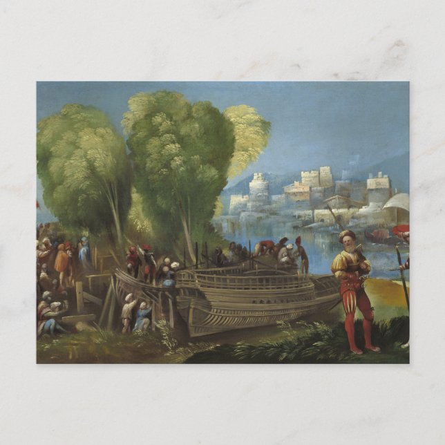 Dosso Dossi - Aeneas and Achates on the Libyan Postcard (Front)