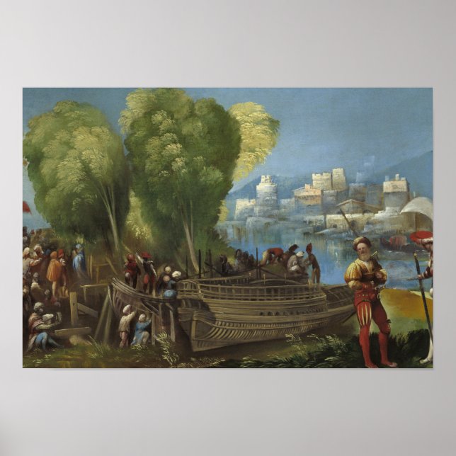 Dosso Dossi - Aeneas and Achates on the Libyan Poster (Front)