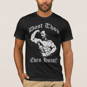 Dost Thou Even Host? Eugen Sandow - Bodybuilding T-Shirt
