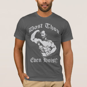 Dost Thou Even Host? Eugen Sandow - Bodybuilding T-Shirt