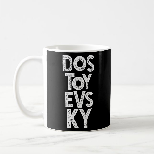 Dostoevsky Coffee Mug (Left)