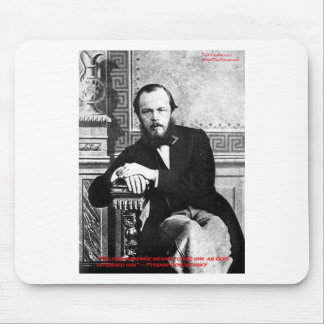 Dostoevsky "God Intended" Love Quote Gifts & Cards Mouse Pad