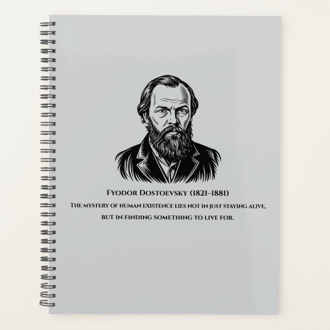 Dostoevsky Planner (Front)