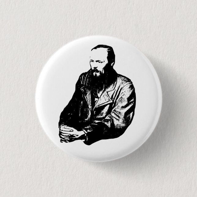 Dostoyevsky Button (Front)