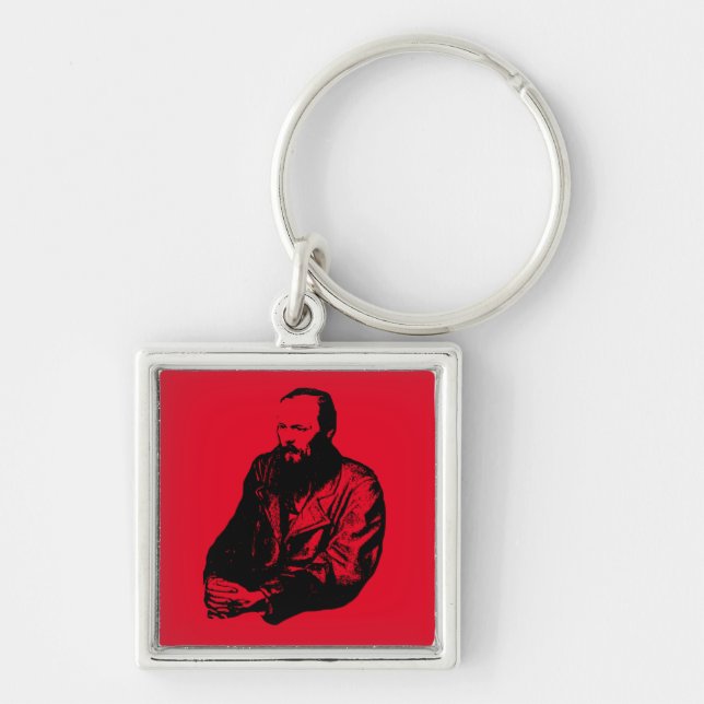 Dostoyevsky Keychain (Front)