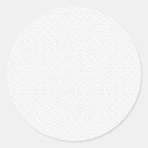 Dot, Dark Gray, Charcoal Classic Round Sticker
