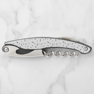 Dot, Dark Grey, Charcoal Corkscrew