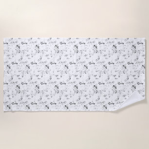 dot Design Forty One Beach Towel
