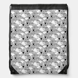 dot Design Four Drawstring Bag