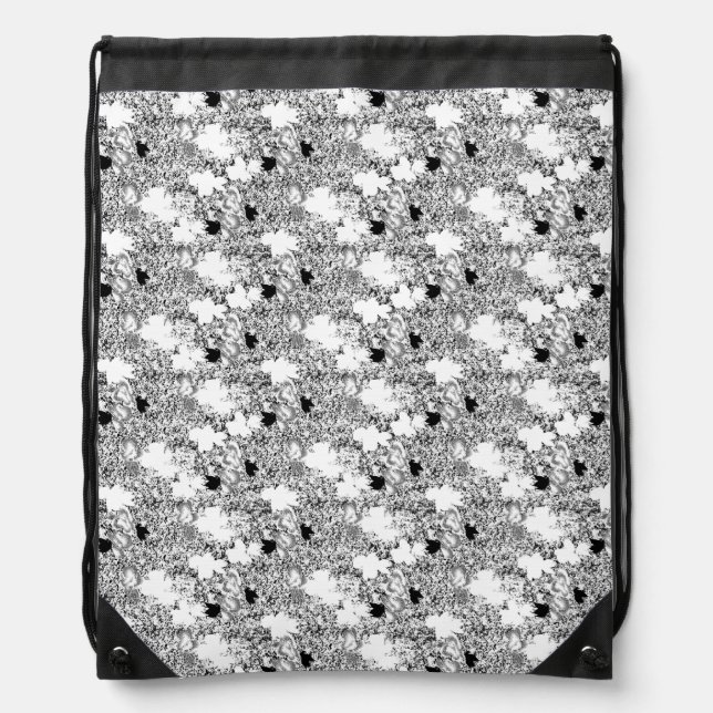 dot Design Four Drawstring Bag (Front)