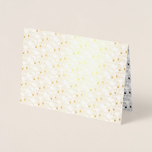 dot Design Four Foil Card (Front)