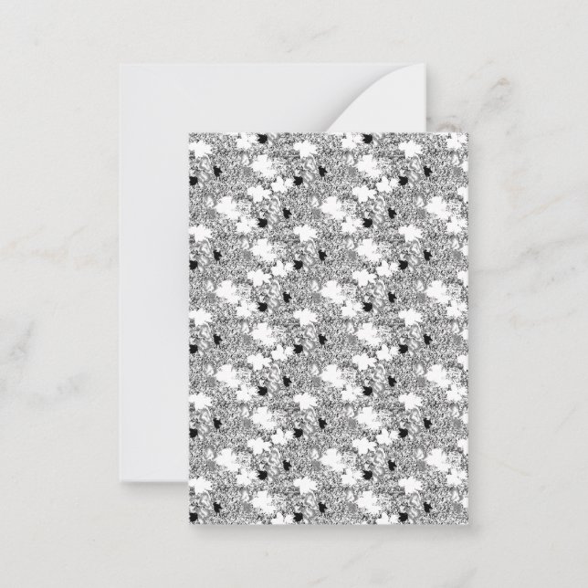 dot Design Four Note Card (Front)