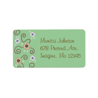 Dot Design Label