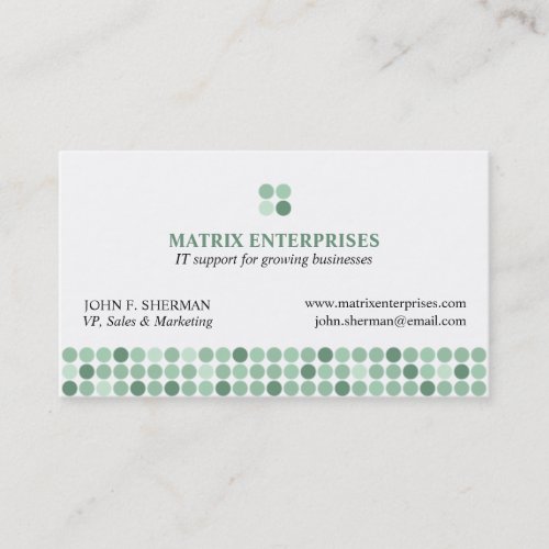 Dot Dot Dot Business Cards