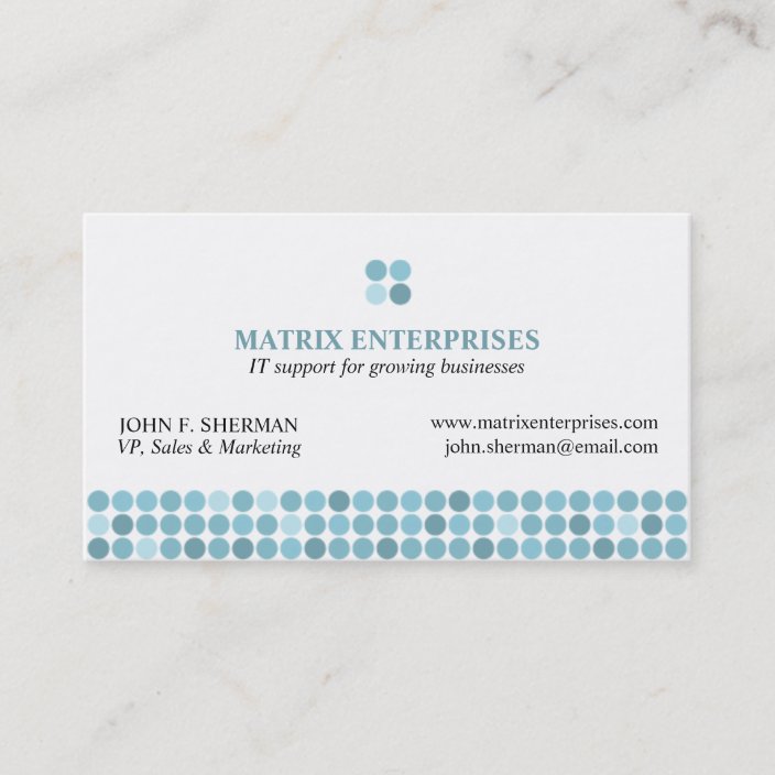 Dot Dot Dot Business Cards