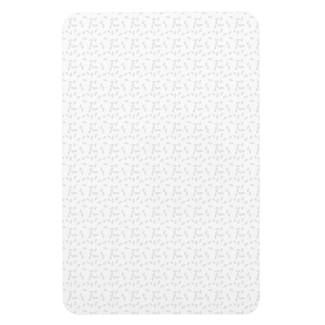 Dot, Dove Grey Magnet (Vertical)