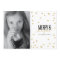 Dot Gold Festive Holiday Photo Card