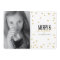 Dot Gold Festive Holiday Photo Card