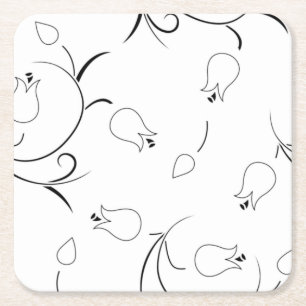 Dot, Gray Goose Paper Coaster