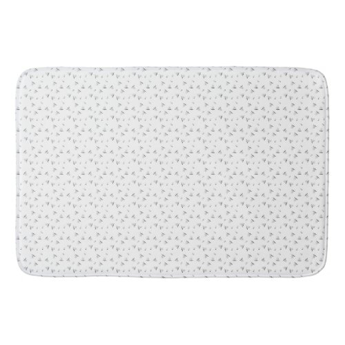 Dot Grey Nickel Bath Mat