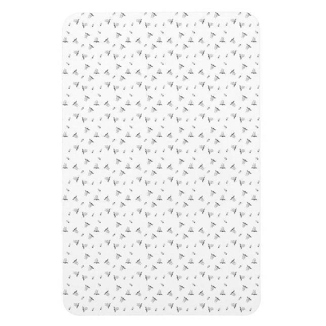 Dot, Grey Nickel Magnet (Vertical)