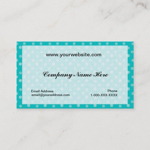 Customizable Dot N Dot Business Profile Card Business Card