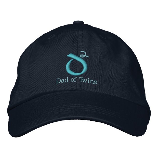 DOT [NM] Dark D2-Hat Embroidered Baseball Cap (Front)