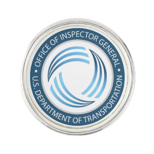 DOT OIG Round Lapel Pin