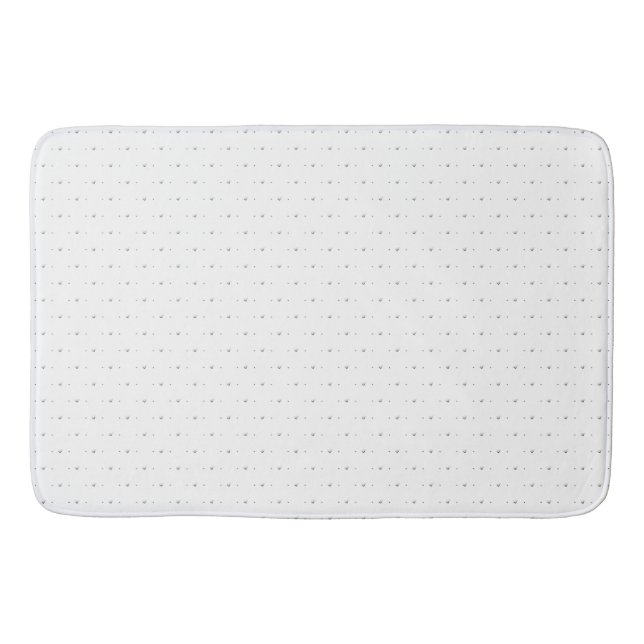 Dot, Pale Grey Bath Mat (Front)