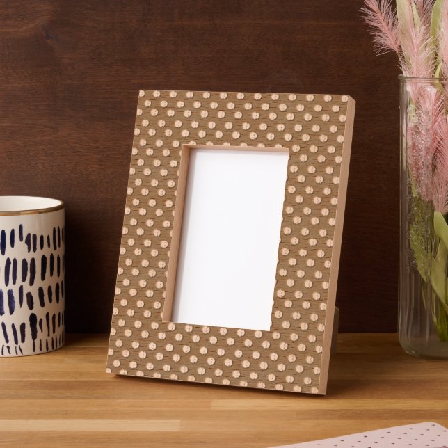 Dot Pattern  Engraved Frames (Left)