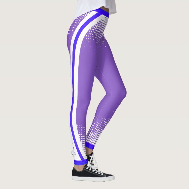 Dot Pattern on (your color) Leggings (Right)