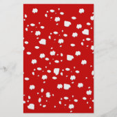 dot pattern with red toadstool mushroom (Front)