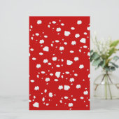 dot pattern with red toadstool mushroom (Standing Front)