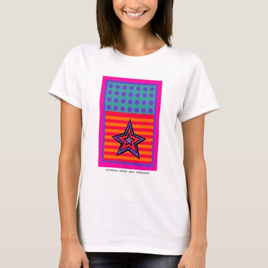 Dot Stars-n-Stripes with Label T-Shirt