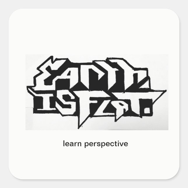 dot your eyes square sticker (Front)