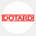 Dotard Stamp Classic Round Sticker