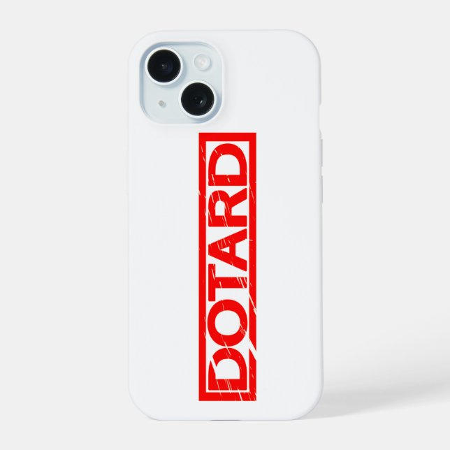 Dotard Stamp Iphone Case (Back)