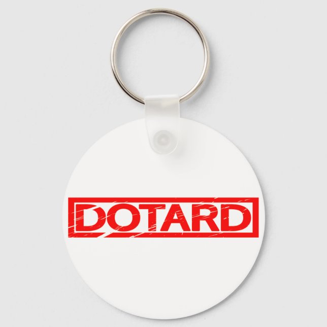 Dotard Stamp Keychain (Front)