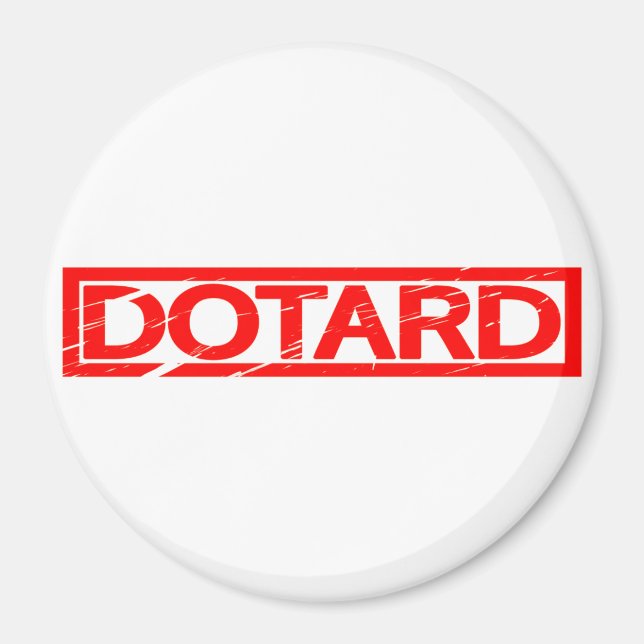 Dotard Stamp Magnet (Front)