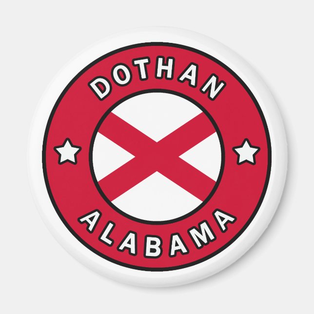 Dothan Alabama Magnet (Front)