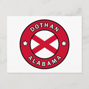 Dothan Alabama Postcard