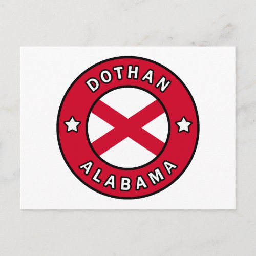 Dothan Alabama Postcard