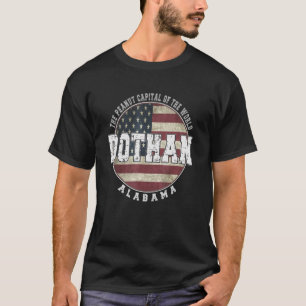 Dothan Alabama Vintage American Flag T-Shirt