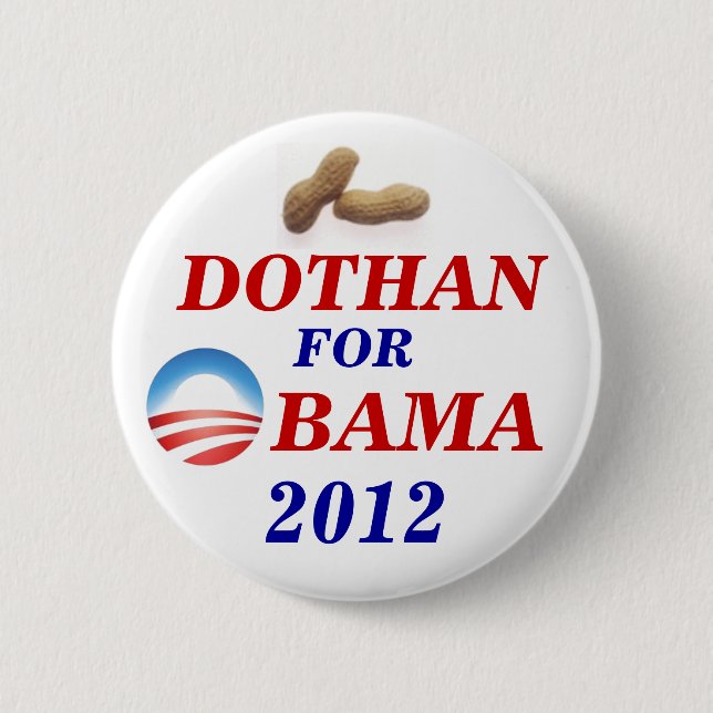 Dothan for Obama Pinback Button (Front)