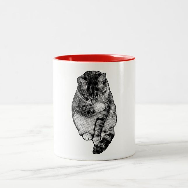 Dotline Glow Hush Two-Tone Coffee Mug (Center)