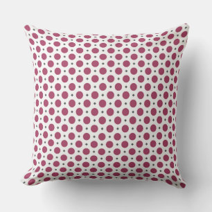DOTS AND DIAMONDS THROW PILLOW