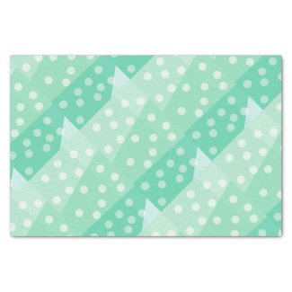 Dots and Spots Slanted Pattern Tissue Paper