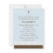 Dots and Stripes Baptism/Christening Invitation